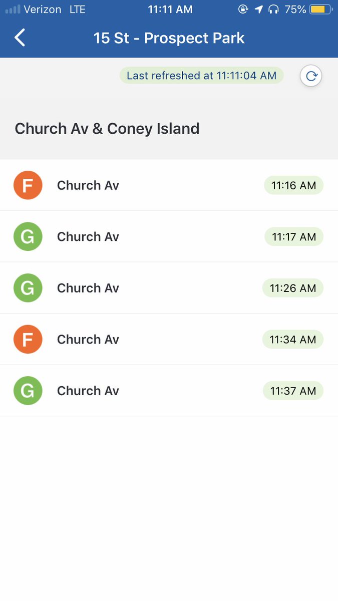 PatsFerny's tweet photo. @NYCTSubway countdown clock needs updating. No service showing running to court sq g or 179 F from prospect park/15 https://t.co/ozJZJ5xEwh