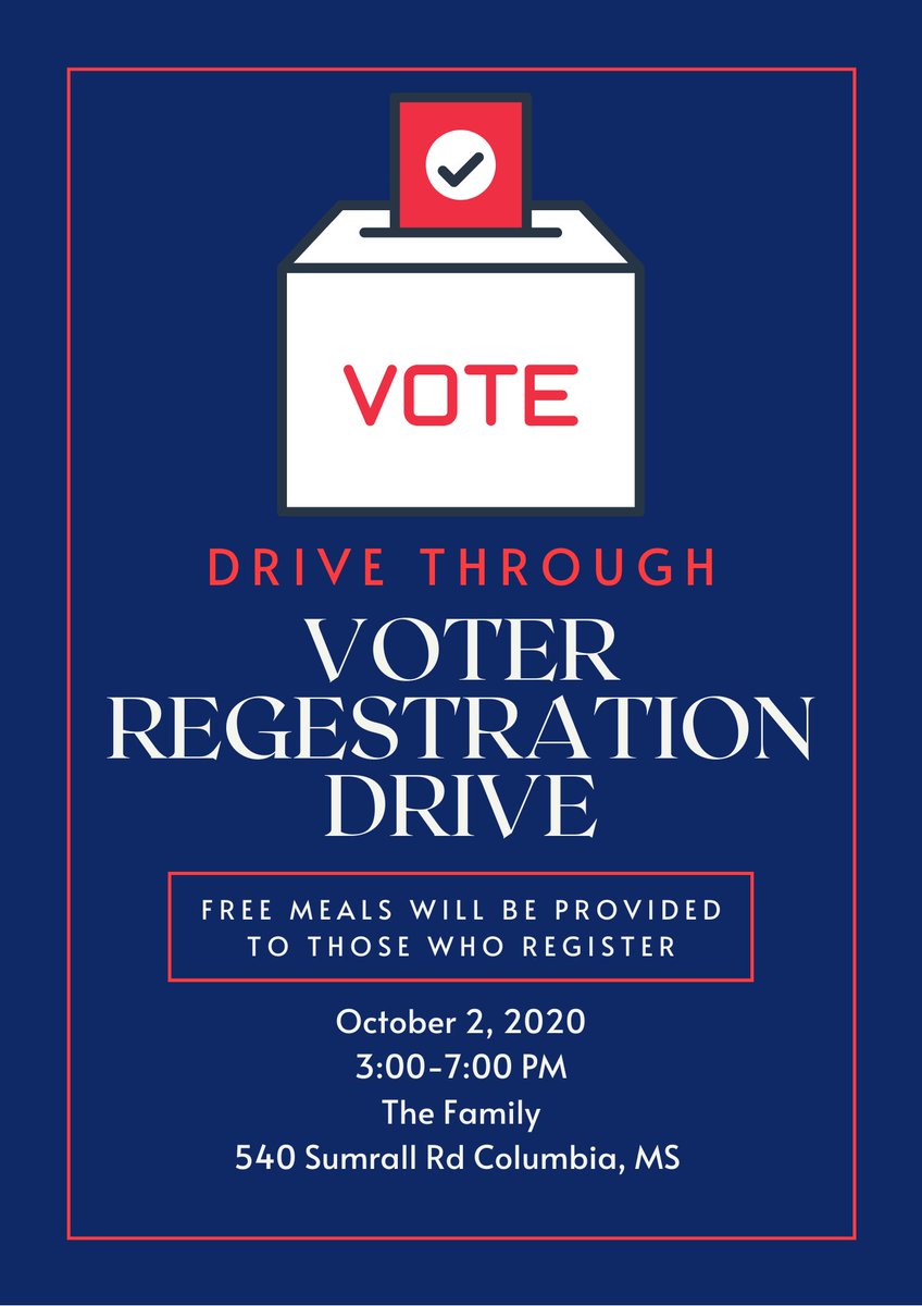 ItsJustELSIE's tweet photo. I’ve tried to talk myself out of this but I can’t😩

I’m doing it. It’s happening!

✨SAVE THE DATE✨

Next Friday, October 2nd, I’m hosting a voter registration drive in my hometown!! 🇺🇸 Everyone who registers will receive a FREE MEAL!!! 

Please spread the word!!! https://t.co/4jULT5wkG5