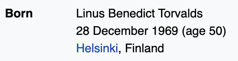 moyix's tweet photo. Today I discovered that Linus Torvalds embedded his own birthday and the birthdays of his daughters into the magic numbers of the reboot() system call :) https://t.co/Zo2Rkj7N4P