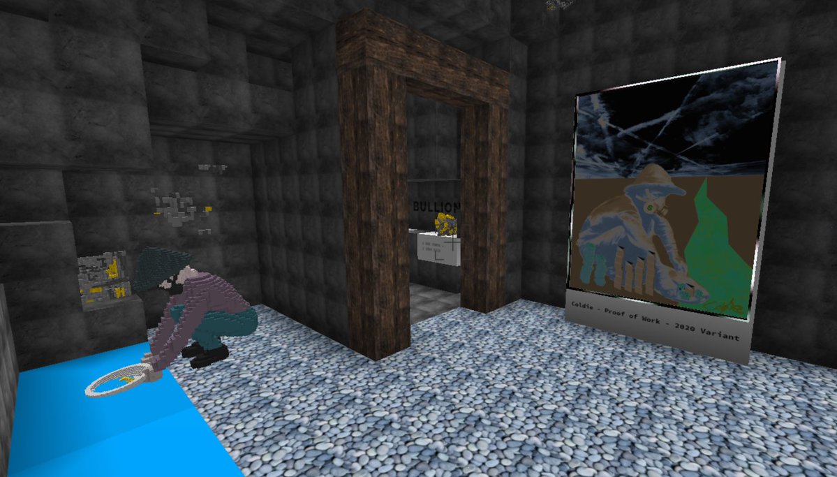 Coldie's tweet image. ⛏️🪙⛏️RESERVE PRICE MET⛏️🪙⛏️
Proof of Work - Pranskyland @cryptovoxels @pranksyNFT
20 ETH bid by @AstelierNFT
Collab @Coldie @trippyogi Nate Esway
Buy now: 100 ETH
24 hr Coldie Method auction starts now.
Higher bid resets clock to 24 hrs
opensea.io/bundles/coldie…
read more...
