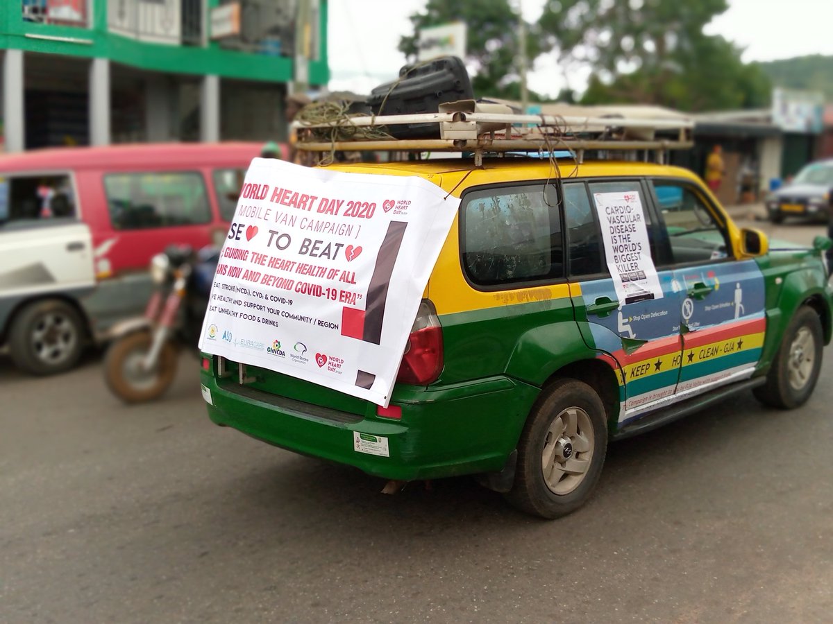 SirAdAdams@strokeghana (@adadams10) on Twitter photo World Heart Day 2020
#CVD and Strokes are medical emergencies. The National Ambulance Service Joined in the awareness creation.
#UseHeart #BeatHeartAttack and CVDs in Ghana
<a href="/worldheartfed/">World Heart Federation</a> <a href="/NCDGhana/">NCD Ghana</a> <a href="/mohgovgh/">Ministry of Health, Ghana</a> <a href="/health_ghs/">Ghana Health Service</a> <a href="/DSD_GHS/">Disease Surveillance Dept_GHS</a> <a href="/AfricanStroke/">African Stroke Organization(ASO)</a> <a href="/WorldStrokeOrg/">World Stroke Org</a> <a href="/WHO/">World Health Organization (WHO)</a> <a href="/officeofJJR/">Jerry John Rawlings</a> World Heart Day 2020
#CVD and Strokes are medical emergencies. The National Ambulance Service Joined in the awareness creation.
#UseHeart #BeatHeartAttack and CVDs in Ghana
<a href="/worldheartfed/">World Heart Federation</a> <a href="/NCDGhana/">NCD Ghana</a> <a href="/mohgovgh/">Ministry of Health, Ghana</a> <a href="/health_ghs/">Ghana Health Service</a> <a href="/DSD_GHS/">Disease Surveillance Dept_GHS</a> <a href="/AfricanStroke/">African Stroke Organization(ASO)</a> <a href="/WorldStrokeOrg/">World Stroke Org</a> <a href="/WHO/">World Health Organization (WHO)</a> <a href="/officeofJJR/">Jerry John Rawlings</a>