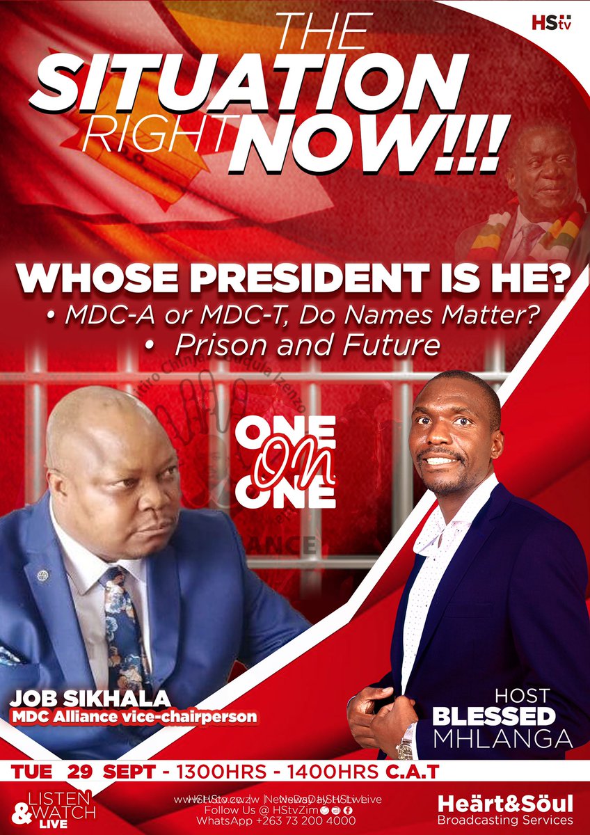 bbmhlanga's tweet photo. I take the pleasure of announcing my next guest this Tuesday @JobSikhala1 on @HStvNews make a date with us. https://t.co/ljO0YJ7LTv