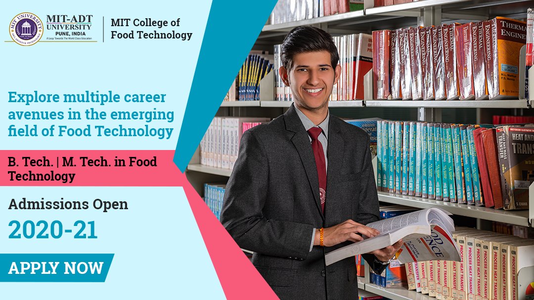 mitadtpune's tweet image. #MITCFT offers B. Tech. and M. Tech. programs in food technology along with excellent education, industry-updated curriculum, theoretical &amp;amp; practical learning, etc. #ApplyNow ➡️ bit.ly/ApplyNow_MIT-A… or📞+91 9021080141. #FoodTechnology #MITADT #University #worldclasseducation