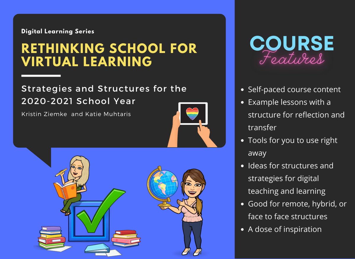 We are PUMPED about our first-ever digital course! Self-paced content! Structures for remote, hybrid &amp; in-person instruction! 20+ lessons! Tools to try tomorrow! We're so excited!!!! Check it out: ziemkeconsulting.thinkific.com/courses/rethin… #ReadTheWorldNOW #remotelearning #virtuallearning #satchat