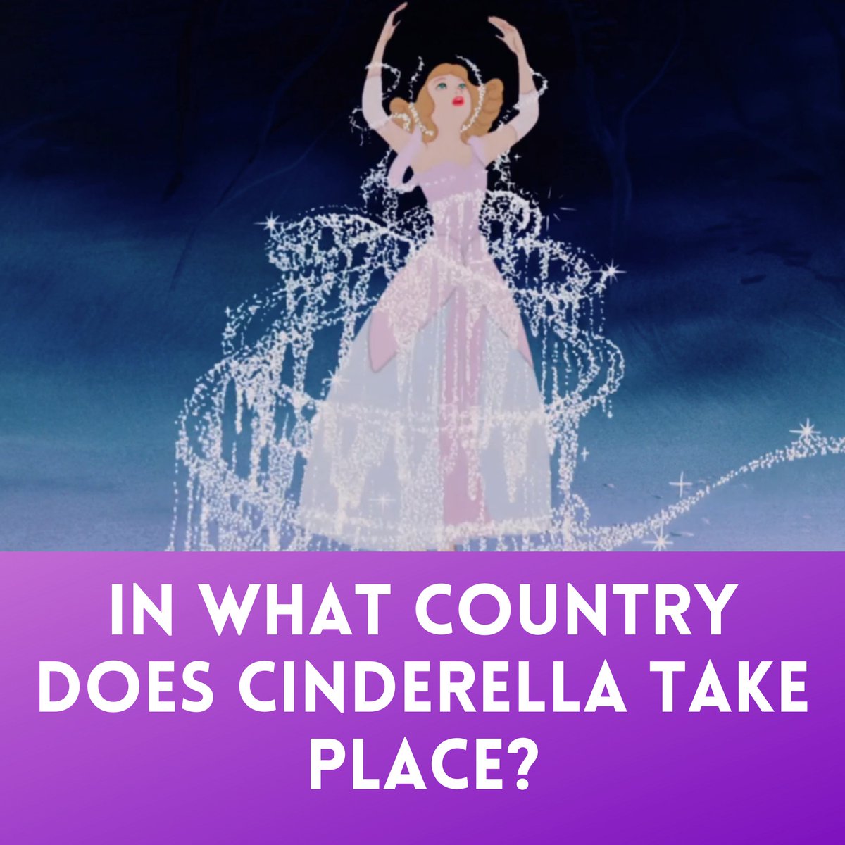 It's not very obvious while watching the movie, but Disney's #Cinderella  was inspired by the a specific version of the fairytale