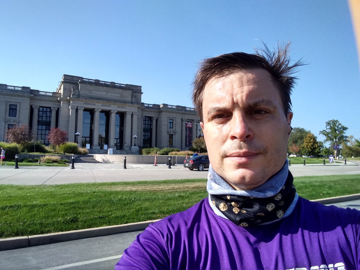 Love being back in <a href="/ForestPark4Ever/">Forest Park Forever</a> - the place where I got hooked on running inspired a planned 5k to become a 10k today