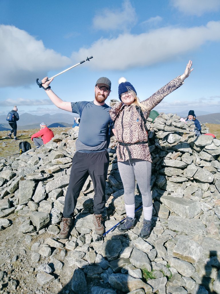 MissCaldwellHHS's tweet photo. What a gorgeous day for climbing a Munro ποΈ #3down285togo
#BenChonzie #OutdoorWeekend https://t.co/H3J6h9QBjd