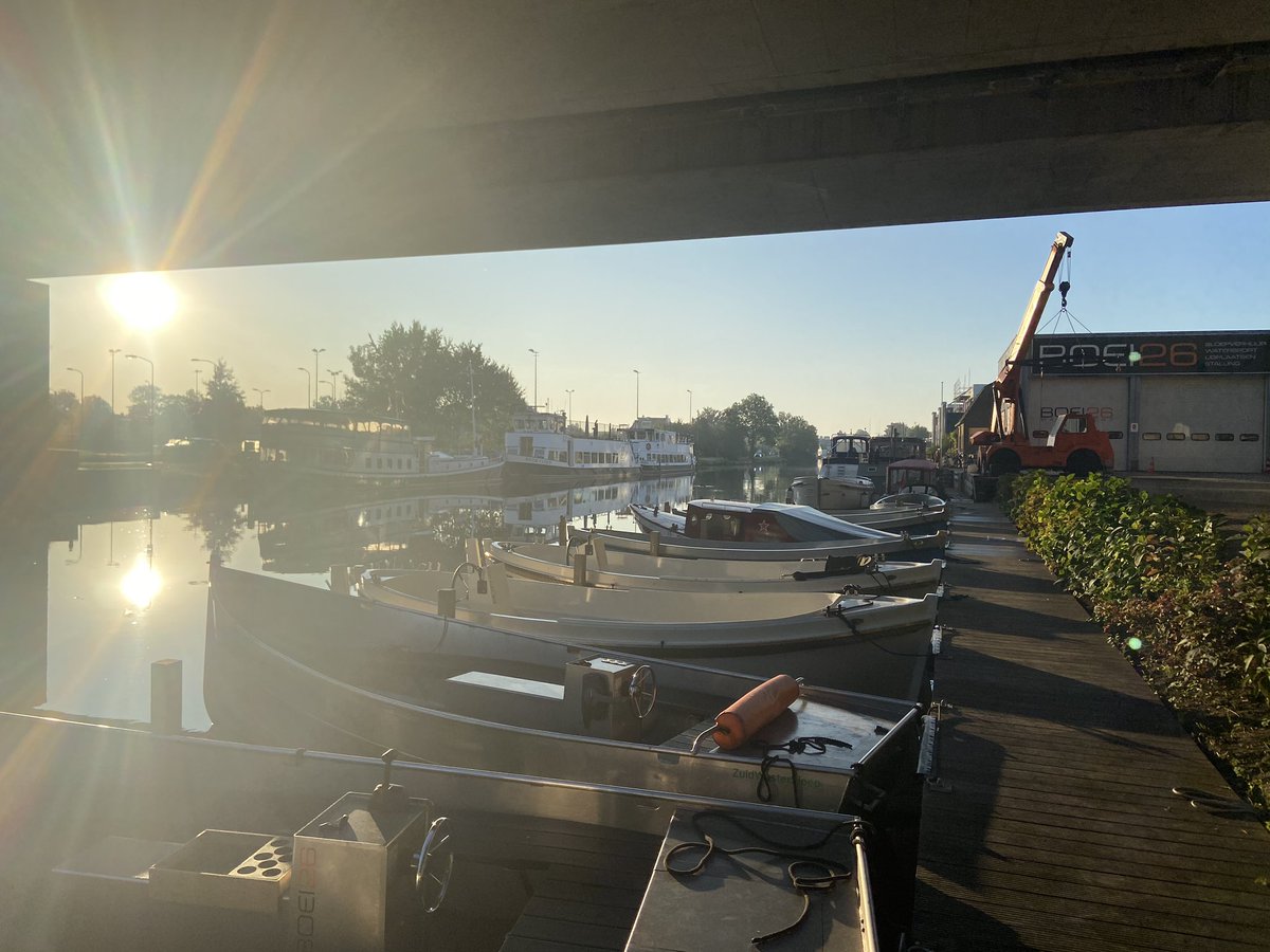 Mooi begin van de dag!! #mooiweer #sloepvaren