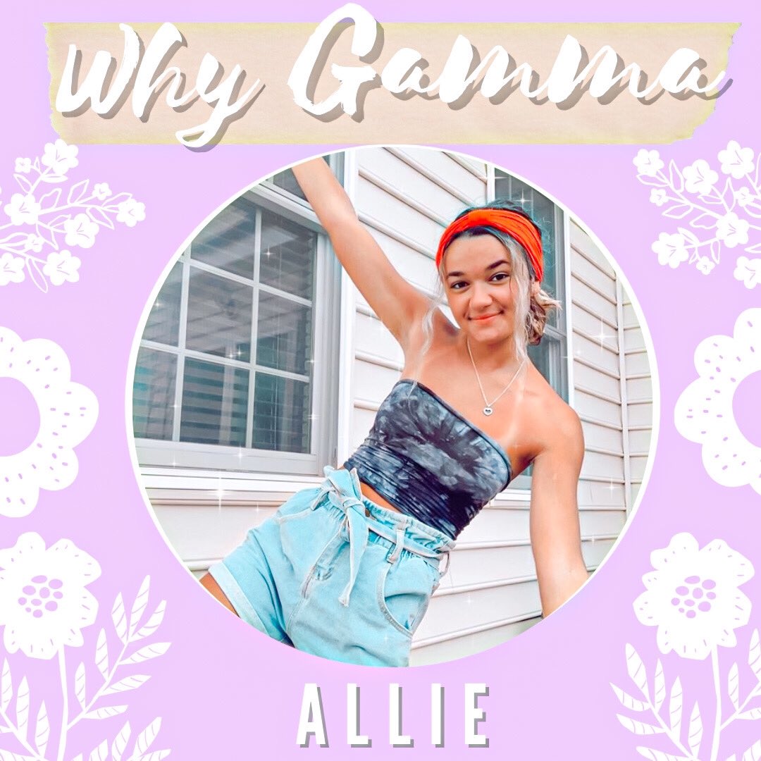 xigammanu's tweet photo. Happy Saturday!💗 For today’s #whygamma our sister Allie told us what makes Gamma stand out to her:
“I chose Gamma because I wanted to find my home-away-from-home and that is exactly how Gamma has made me feel.” https://t.co/EAqPAiPejI
