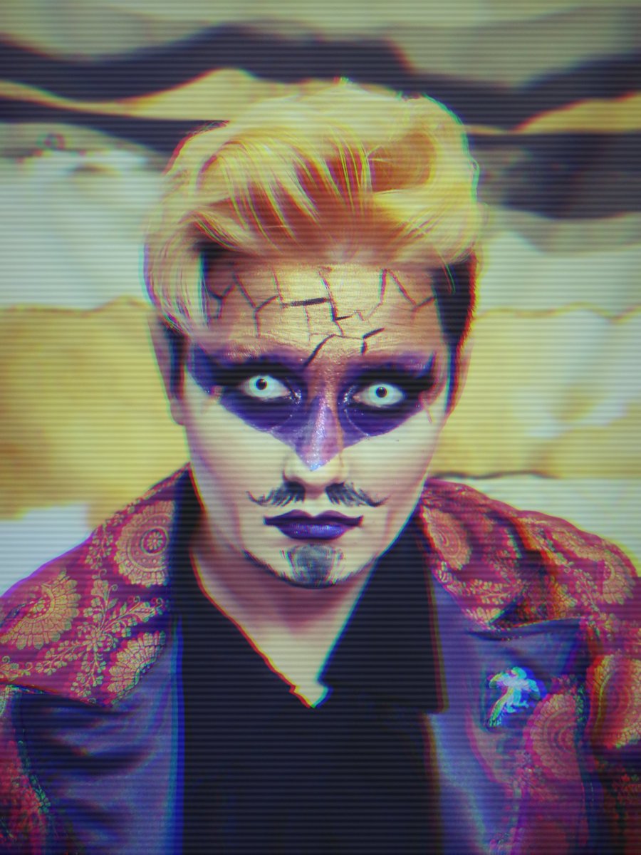 OllieDevoid's tweet photo. Great show last night! Thanks to all who tuned in 🖤
#drag #dragking #fantasy #fantasymakeup #highfantasy #dragshow #makeup #makeupartist https://t.co/x22XORpO13