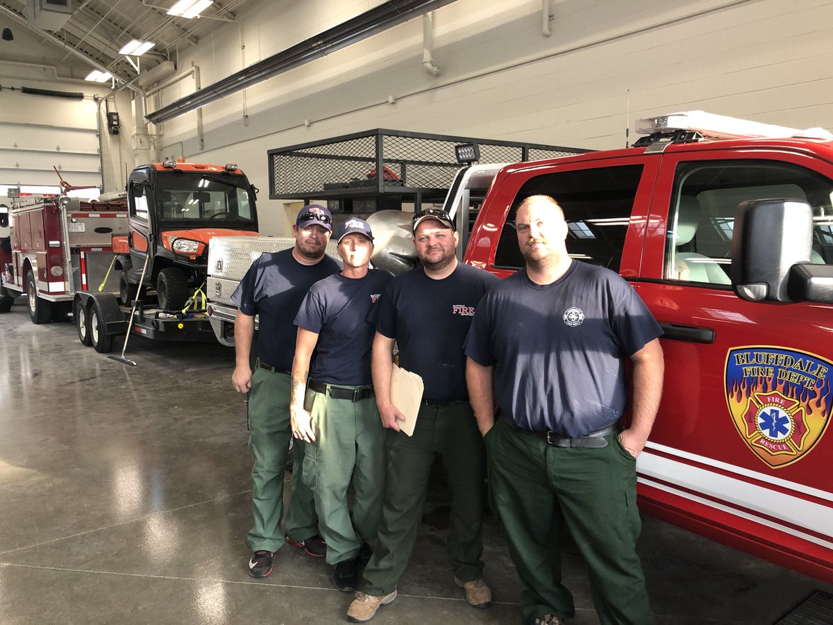 E692 arrived home from Oregon yesterday evening.  A couple of days of R&amp;R and they’ll be back protecting the citizens of Bluffdale. Proud of them and grateful for the firefighters who filled their spots here so they could go.