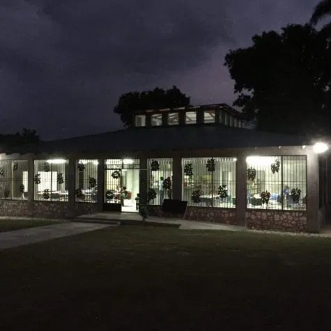 HaitiLibrary's tweet image. Our beautiful Library in Deschapelles, Haiti at night. Before,  students studied outside under streetlamps. Now, a source of stability for community. Join authors tonight, Sat, 9/26, 7-8pm EST w/Edwidge Danticat &amp;amp; @CFVerna Haiti: Healing Power of Storytelling Register @rjjulia