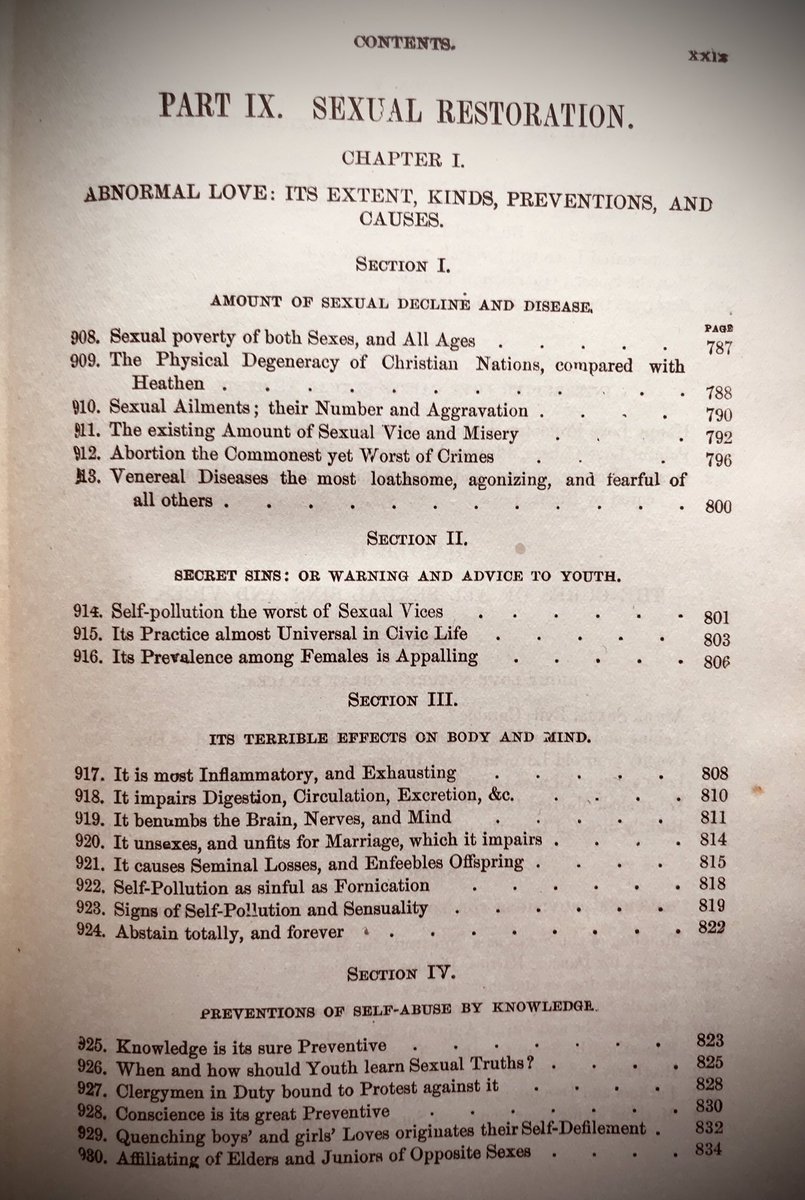 “Secret sins: or warning and advice to youth.” “Self-pollution the worst of sexual voices… It’s prevalent among females is appalling.”