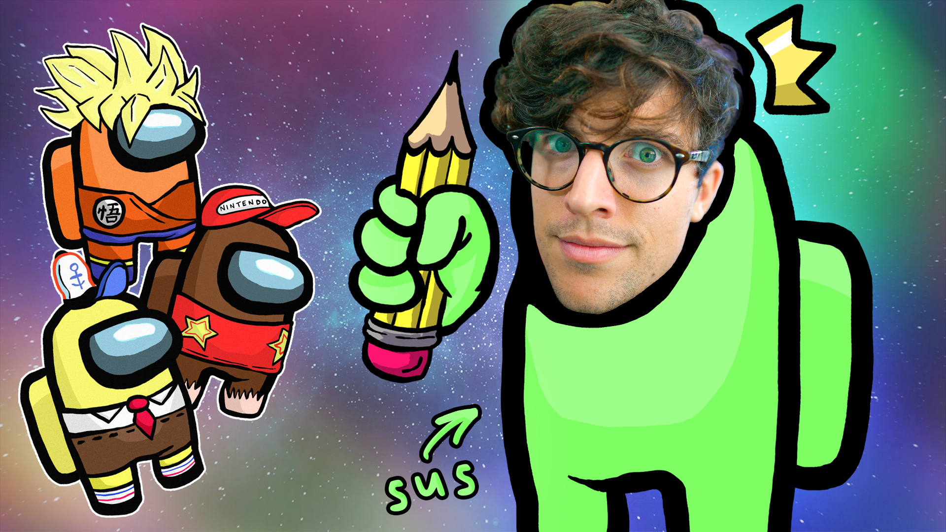 PJ on Twitter: "I have finished ALL my tasks! just look at all these  beautiful among us costumes I've drawn, all whilst not getting stabbed in  the back! watch my new video