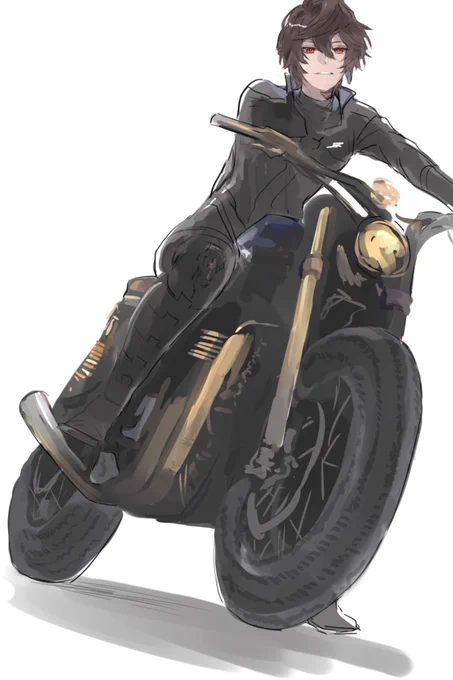 バイクこんな感じ…? 