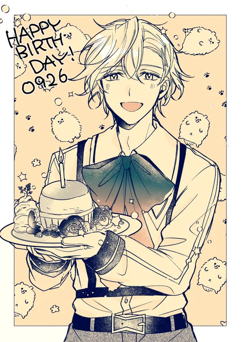 @Konoe_Haruma お誕生日おめでとうございました!!遅刻してすみません!素敵な1年をお過ごしください〜〜!
#この絵貼るま 