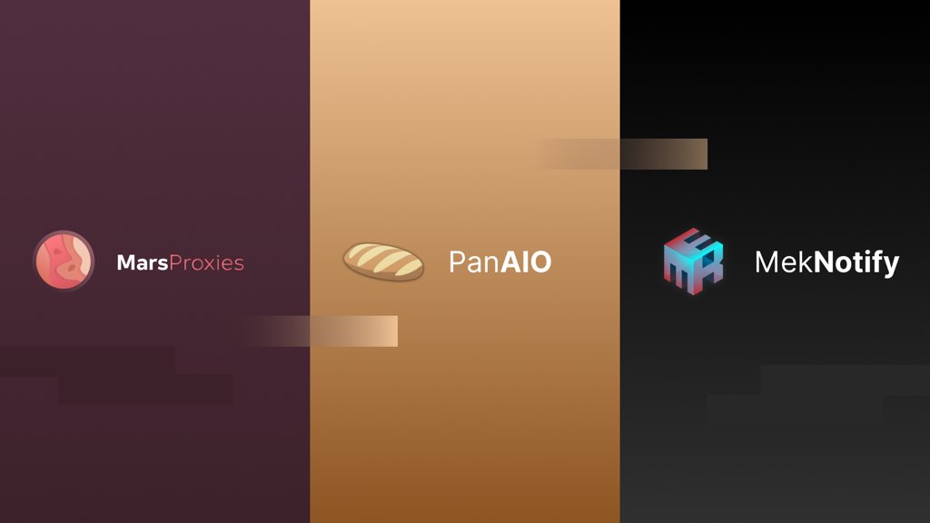MEKNotify's tweet image. 🎁GIVEAWAY🎁

Prizes:
@Marsproxies 
25 Obs dcs 
2GB Resis for free
@panaiobot 
2 beta keys
@MEKNotify 
2 free memberships

Rules:
- Follow @Marsproxies @panaiobot  @MEKNotify 
- RT
- LIKE

Winner will be selected in 24 hours. Good luck! 🍀