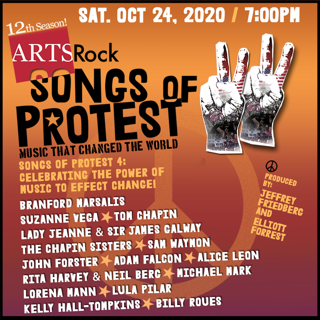 Thank you <a href="/PhyliciaRashad/">Phylicia Rashad</a> and everyone who tuned in Thursday! What a wonderful start to our 12th Season, and 1st streaming season. Next up, we have our 4th annual Songs of Protest on Sat, Oct 24th with <a href="/bmarsalis/">Branford Marsalis</a> <a href="/suzyv/">Suzanne Vega</a> and more. Tickets are available at ArtsRock.org