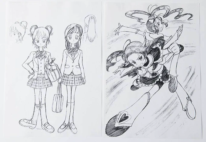 Just remembered how she had pigtails in her beta design already LOL.....might draw these versions of them sometime theyre cute https://t.co/6HETqlZjh7 