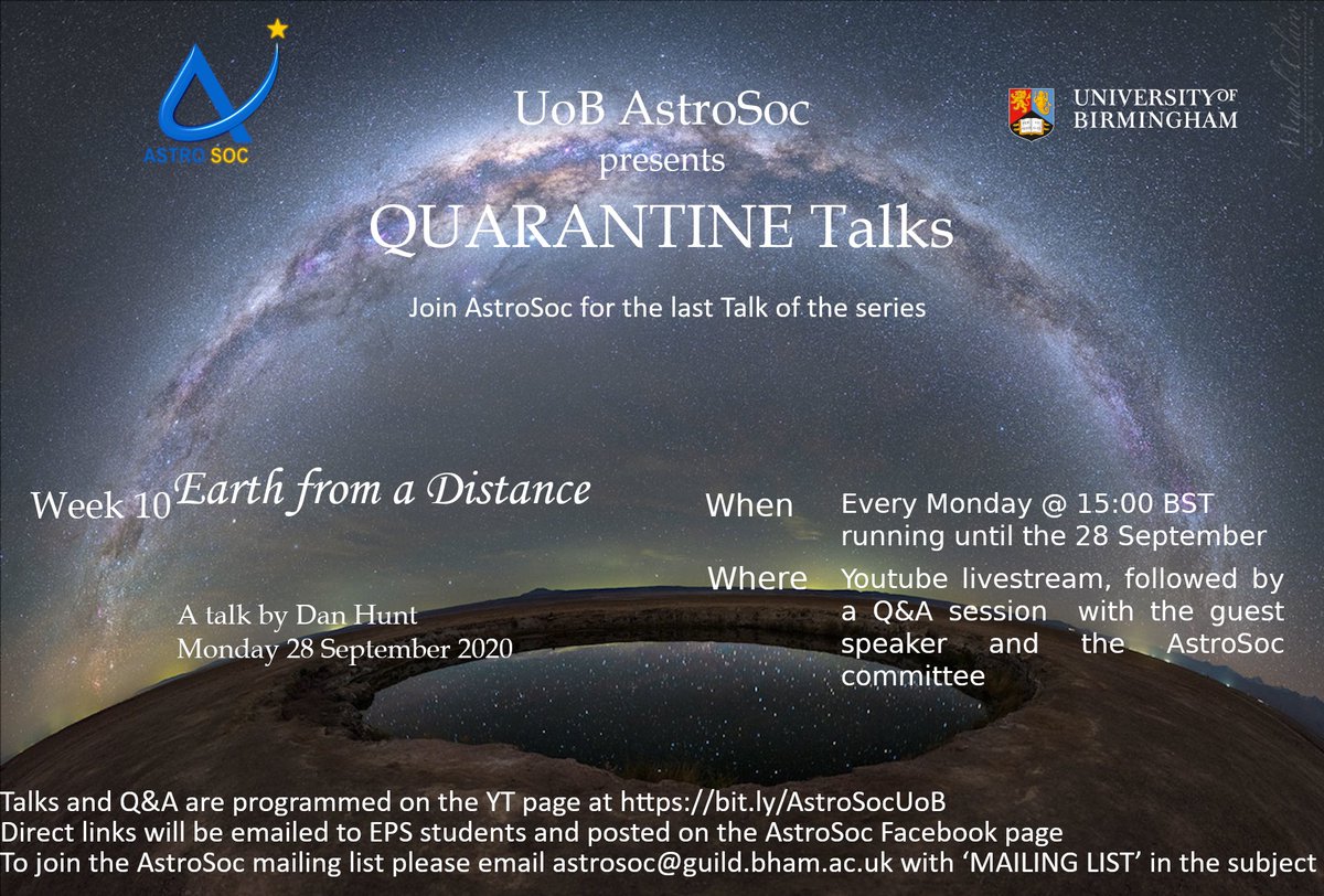UoB Astronomical Soc tweet media