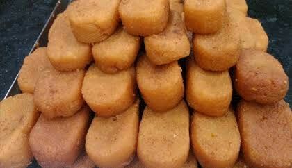 indiainmedan's tweet photo. #IndianCuisine Chhena Gaja is a signature dessert of #Odisha.  Prepared by combining cheese, sugar &amp; semolina, this delicious dessert is coated in sugar syrup after frying.There is also a boiled dry Gaja variety.@odisha_tourism @odishaculture @OdiaCulture @Culturedeptt https://t.co/uSkLwSgvh2