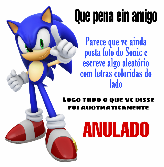 Meme do Sonic