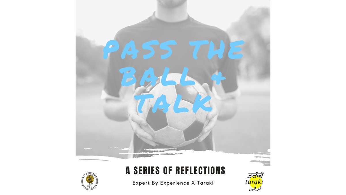 expertbyexp's tweet photo. We're super excited to introduce our new initiative in collaboration with the amazing folks @_taraki__ 🌻

The series is called 'Pass the Ball + Talk'.

This initiative is designed to encourage reflection in those who identify as men💛

DM or email us if you want to get involved! https://t.co/78P87FRSnZ
