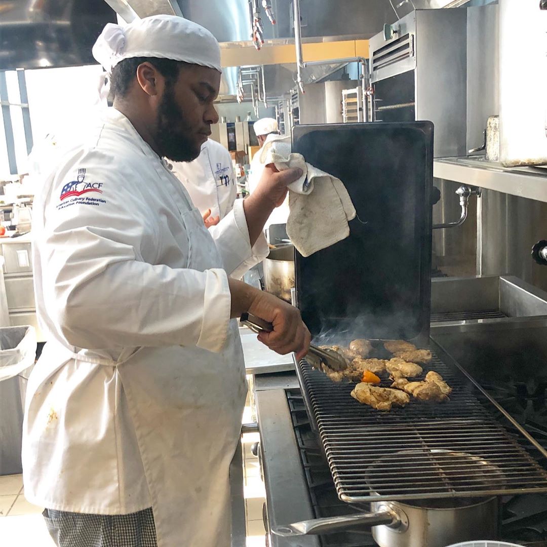#REPOST: “NFCI was the best choice for me because the College offers so much more than Culinary Arts such as ice carving and #ACFChefs affiliation. My best experiences were helping out with the Annual Scholarship Gala and working with other chefs.”⁣ 📸: niagaraccc (IG)