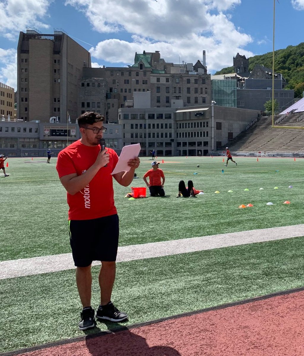 motionballMTL's tweet photo. 🔈  Join us for the Official #MarathonofSport Opening Ceremonies Celebration starting in just 15MIN at 12:30PM on our IG page @motionballMontreal! https://t.co/PvudS9fwJl