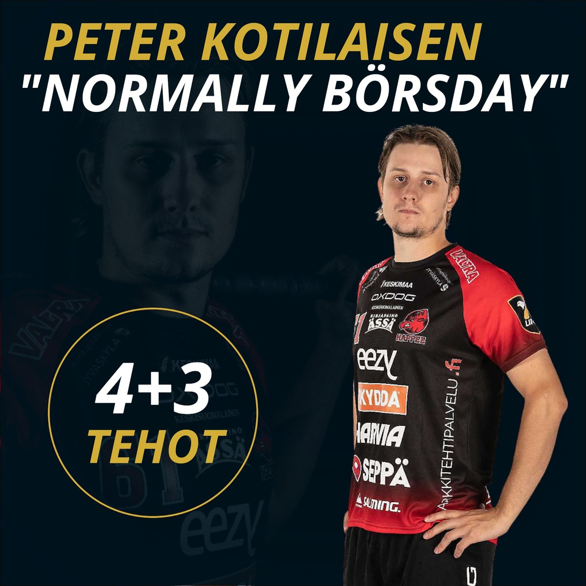 f_liiga's tweet photo. Melkoinen show Peter Kotilaiselta ja koko @HappeeFloorball-jengiltรค! ๐ณ
Kurkkaa lisรครค: https://t.co/6tiswa4ooX #FLIIGA #salibandy https://t.co/qFURCgYMHL