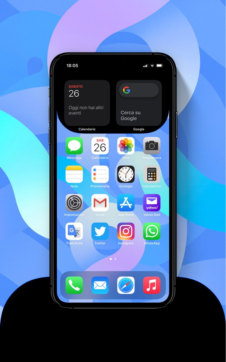 Ios14ウィジェット対応壁紙が公開中 Big Sur Air用壁紙をアレンジ Iphone Mania