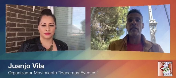 CotilleoLatino's tweet photo. En vivo, Juanjo Vila nos habla del movimiento “Hacemos Eventos” para exigir más apoyo a la cultura el próximo 30 se teñirán de rojo para solicitar más oportunidades para este sector #redalerta #globalday #alertaroja #HacemosEventos https://t.co/sdAo4gNwe8