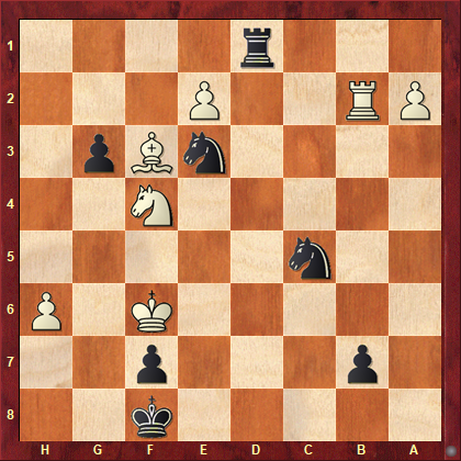 CazHansen's tweet photo. Daily Chess Training:
Firouzja-Aronian
St Louis Rapid (lichess) 2020
Black to move - what is the best continuation? (more than the first move needed for a complete answer)
#chess #chesstactics #winningquickly https://t.co/HBWh5FAnSj