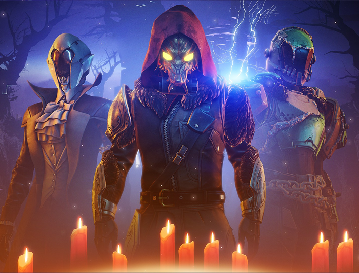 destinytrack's tweet photo. Festival of the Lost begins on October 6th! 

👻 New Masks 

👻 New Triumphs 

👻 Mummified Rewards

Pictures source: @GinsorKR https://t.co/89aMoVX4d6