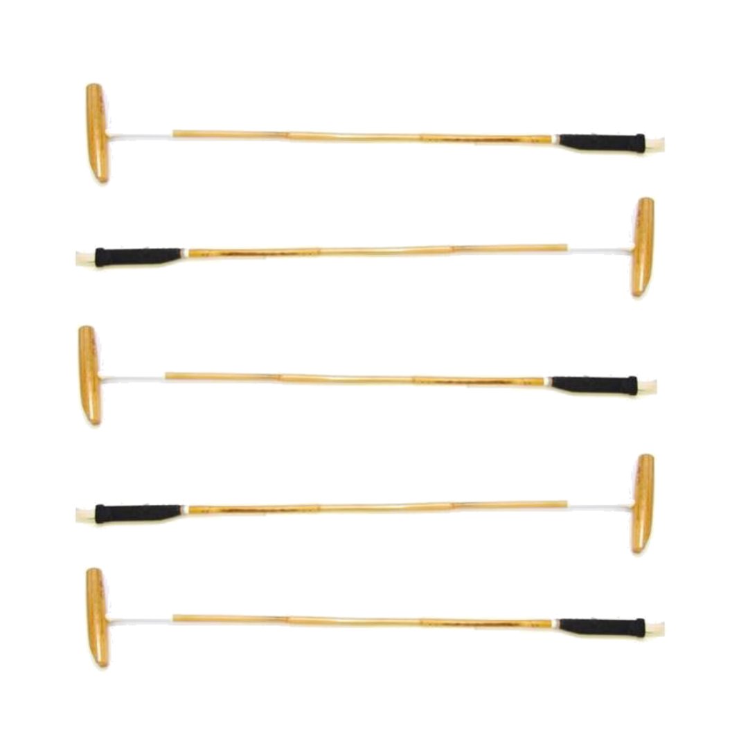 PoloGear offers usably the best value polo mallet on the market at only $90. 

The Tournament Mallet with an average grip size, flexibility and head weight is a good place to start and comfortable for new and seasoned players alike.  These mallets have a #3 grip. #PoloMallet