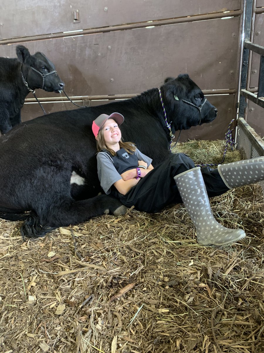 Wegen #COVID19 sind viele Viehschauen in der #USA ausgefallen. Pyper und ihre Familie sind happy, in #Milwaukee ihre Tiere zu zeigen. #worldbeef