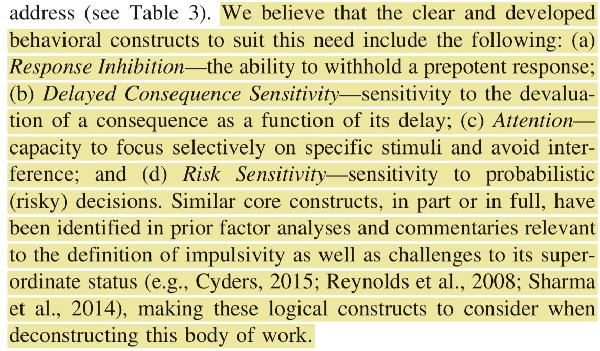 9/10 Despite all this work, none of it is alluded to in this paper. Why? Is in not relevant if it is not factor analysis? Is factor analysis the only method that can be used to identify some underlying construct? The authors seem to believe so, per their recommendations: