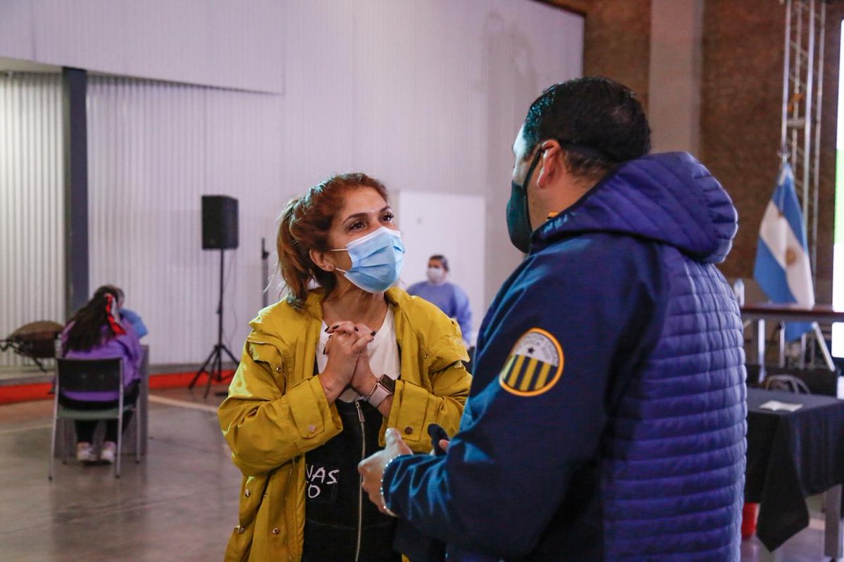 Hoy participé de la segunda jornada de donación de sangre y plasma, organizada por <a href="/gestion_a/">Municipio de Avellaneda</a> y los clubes de fútbol de Avellaneda.

Es muy gratificante acompañar a lxs profesionales de la salud y a lxs voluntarixs que solidariamente se sumaron a este acto de amor por el otrx♥️