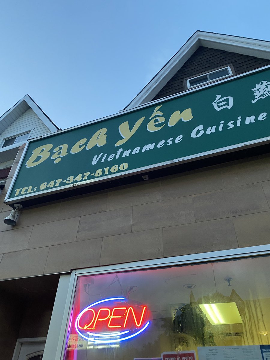 Here are some of my favourites, and please add yours. Bach Yen, opened a decade ago and a restaurant that has a very loyal following for its fiery Bun Bo Hue (I can’t seem to go higher than medium spice), and Bun (vermicelli) offerings. Also love the spring rolls here.