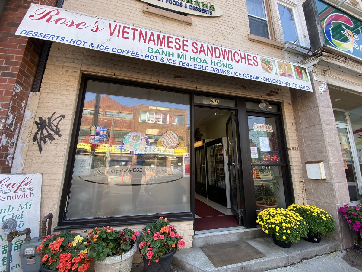 Another longstanding institution — Rose’s Vietnamese sandwiches which I believe has been here at least 20 years. A love affair with banh mi — point and request, extra pate, extra chill sauce a must. This is also where used to pick up smiling fish brand of Chili sauce.