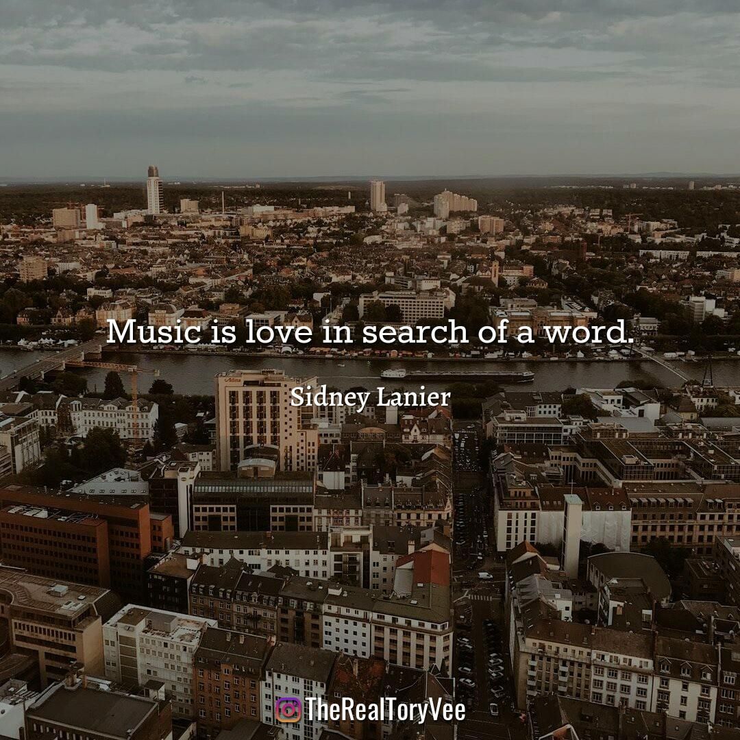 Music is love in search of a word. #SidneyLanier
#DiamondNation #ToryVee #QBangga #G_rant #Thon #NewRap #newmusic2020 #MusicQuotes #Quotes #InspiringQuotes #NewQuotes #MusicPromotion #MixingEngineer