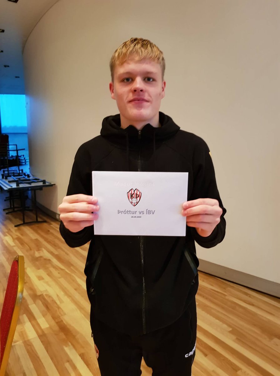 Maður leiksins í dag í leiknum gegn ÍBV var Oliver Heiðarsson 👏 👏
Fékk hann gjafabréf á Gráa köttinn 👍
#Lifi 👊