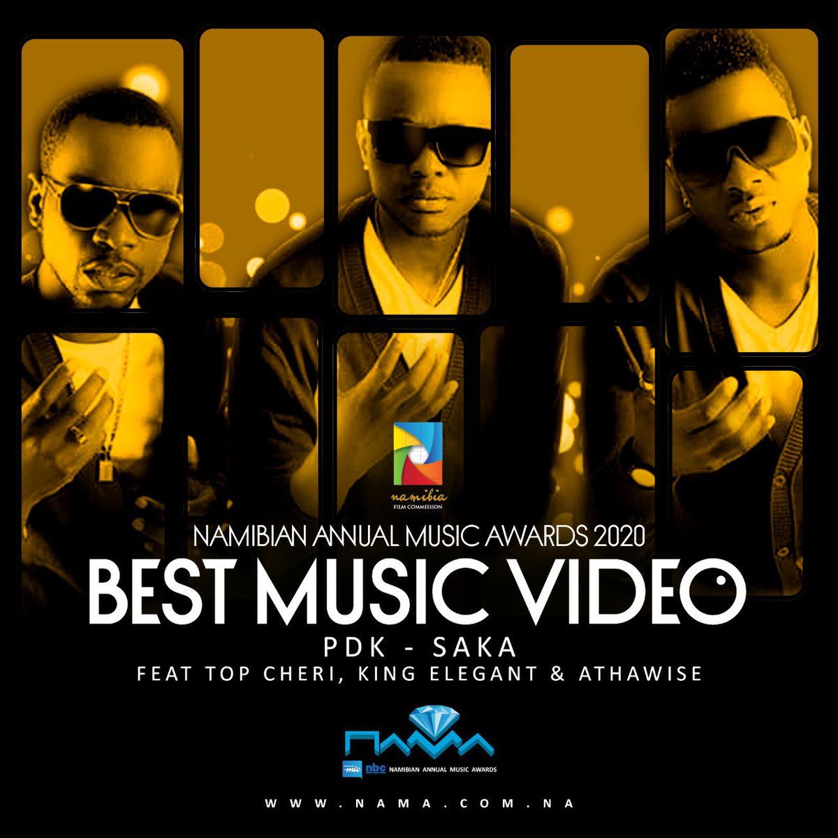 MTCNamibia's tweet photo. And the winner for #NAMA2020 Best Music Video is @PDKNamibia for Saka. https://t.co/E98D0rOiCV