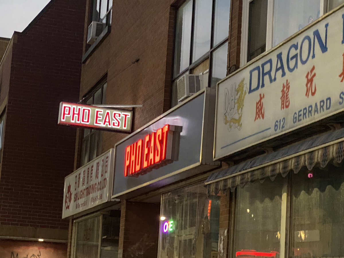 A few other options. Hanoi 3 seasons has been here for many years. I prefer this location to the Queen one. Haven’t tried Pho east. I hear Pho house is good. Urge you to walk through this part of town. Broadview park is closeby for a picnic.