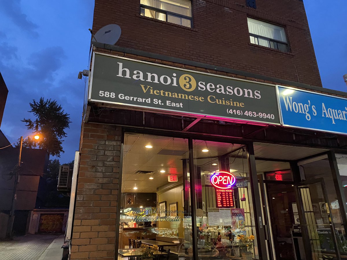 A few other options. Hanoi 3 seasons has been here for many years. I prefer this location to the Queen one. Haven’t tried Pho east. I hear Pho house is good. Urge you to walk through this part of town. Broadview park is closeby for a picnic.