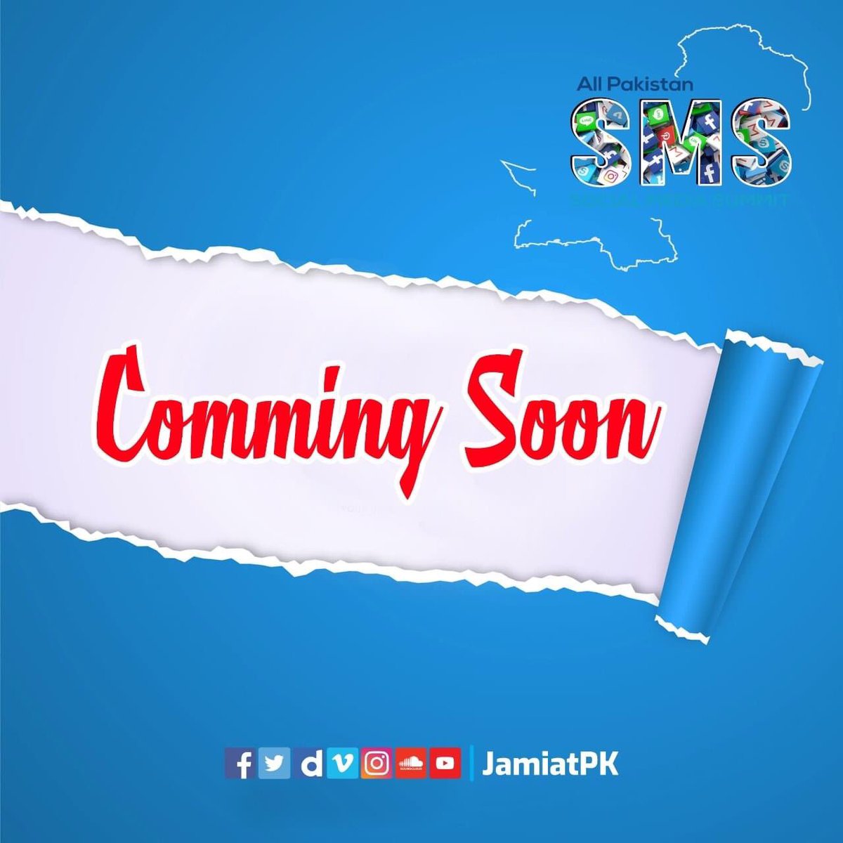 KPJamiat's tweet image. 4th All Pakistan 
Social Media Summit 2020
Coming Soon , Stay Tuned.
#SMS2020 #IJT #JamiatPK