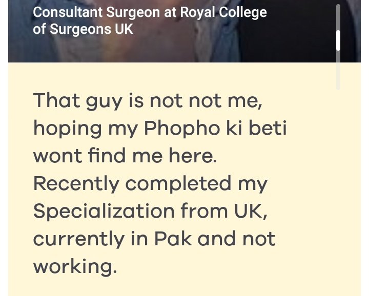 Pictorial evidence of the Anon Guy, the Doctor, the Awkward Guy and the EdgeLord. Literally found these in 25 seconds of swiping. When I say women are really goin THRUUU it in Pakistan....