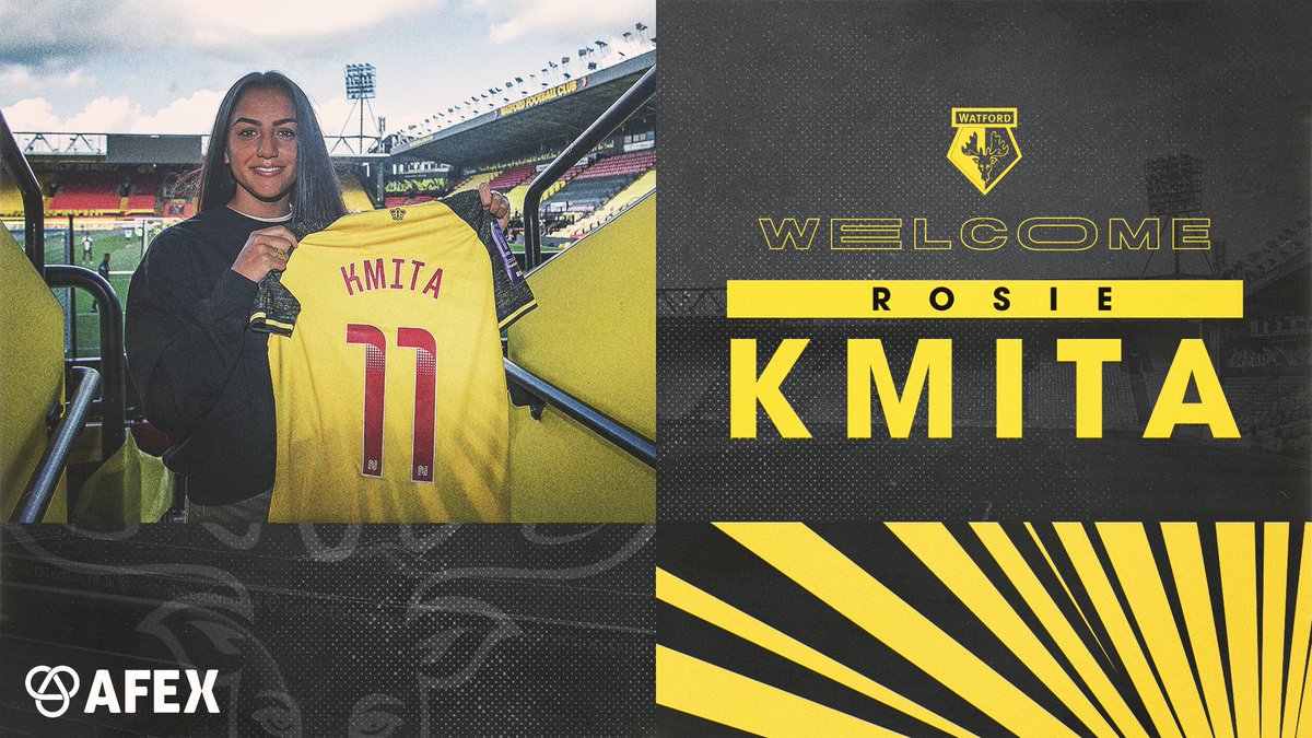 𝙒𝙚𝙡𝙘𝙤𝙢𝙚 𝙩𝙤 𝙒𝙖𝙩𝙛𝙤𝙧𝙙 🐝

We're delighted to announce @RosieKmita is a Golden Girl 💛
