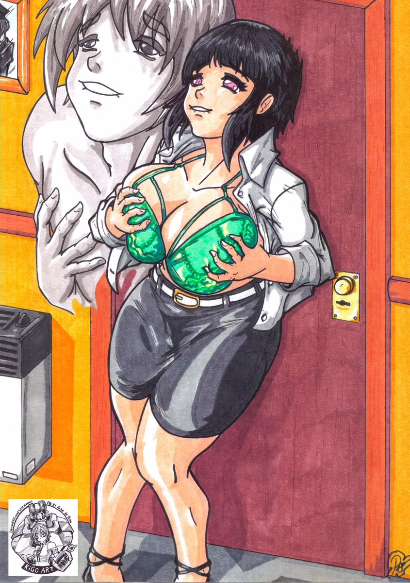 Ren_Sexy_Corner's tweet photo. Hi! Double update today! These are the low res versions of my last commissions. :D #fanart #commission #ocs #originalcharacter #possession #mecha #robotgirl #gropping #largebreasts #ass #undressing #markers #illustration #drawing https://t.co/skfppnGQ08
