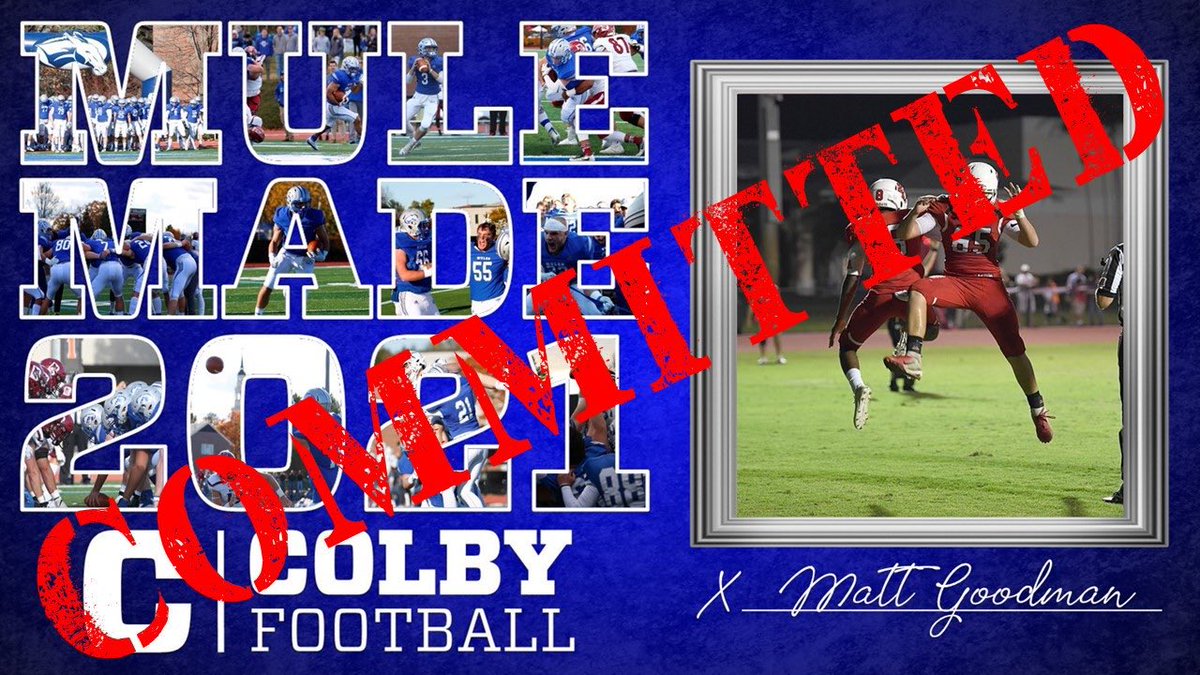 mgoodman_3's tweet photo. Beyond excited to announce my commitment to the admissions process at Colby College! Thank you to everyone who has helped me get to where I am today. @CoachJeffMoore @DMcKillopJR @ColbyCoachCos @CoachSDwyer @CoachSheeks @CoachRobertson2 https://t.co/QecFfbp5N9
